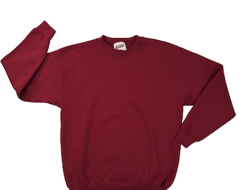 Levi's Brittania Vintage Crew Neck Sweatshirt Herren Medium Rot Made in USA
