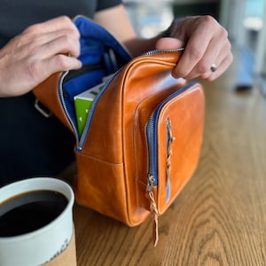 Weekender NSULN Bag Co Diabetes Zubehör Ledertasche