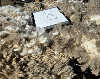 Raw Rambouillet/Merino Fleece