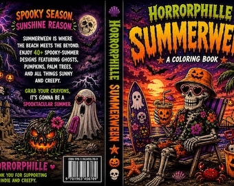 Summerween: Coloring book