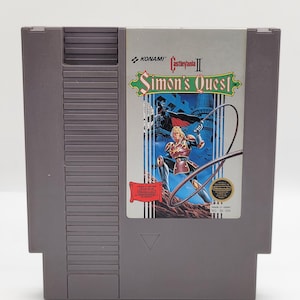 Nintendo NES Castlevania 2 Simon&#39;s Quest | Cleaned | Tested | Authentic | FAST SHIPPING | ntsc