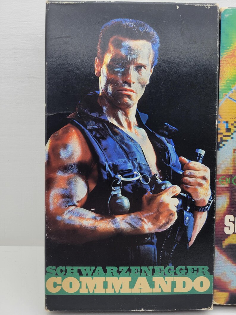 Predator Commando Commando, Predator 1 & 2 VHS | VHS | Tested | Spot Checked - Etsy