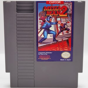 Nintendo NES Megaman 2 Mega Man 2 | Cleaned | Tested | Authentic | FAST SHIPPING | ntsc
