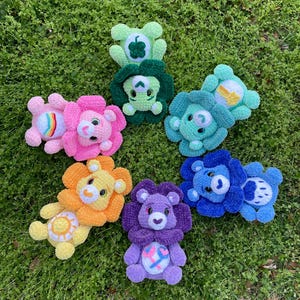 Garden Bears Crochet Pattern