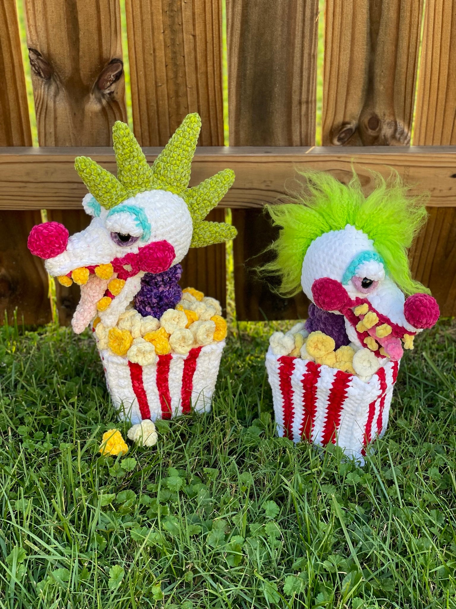 Popcorn Klown Crochet Pattern - Etsy