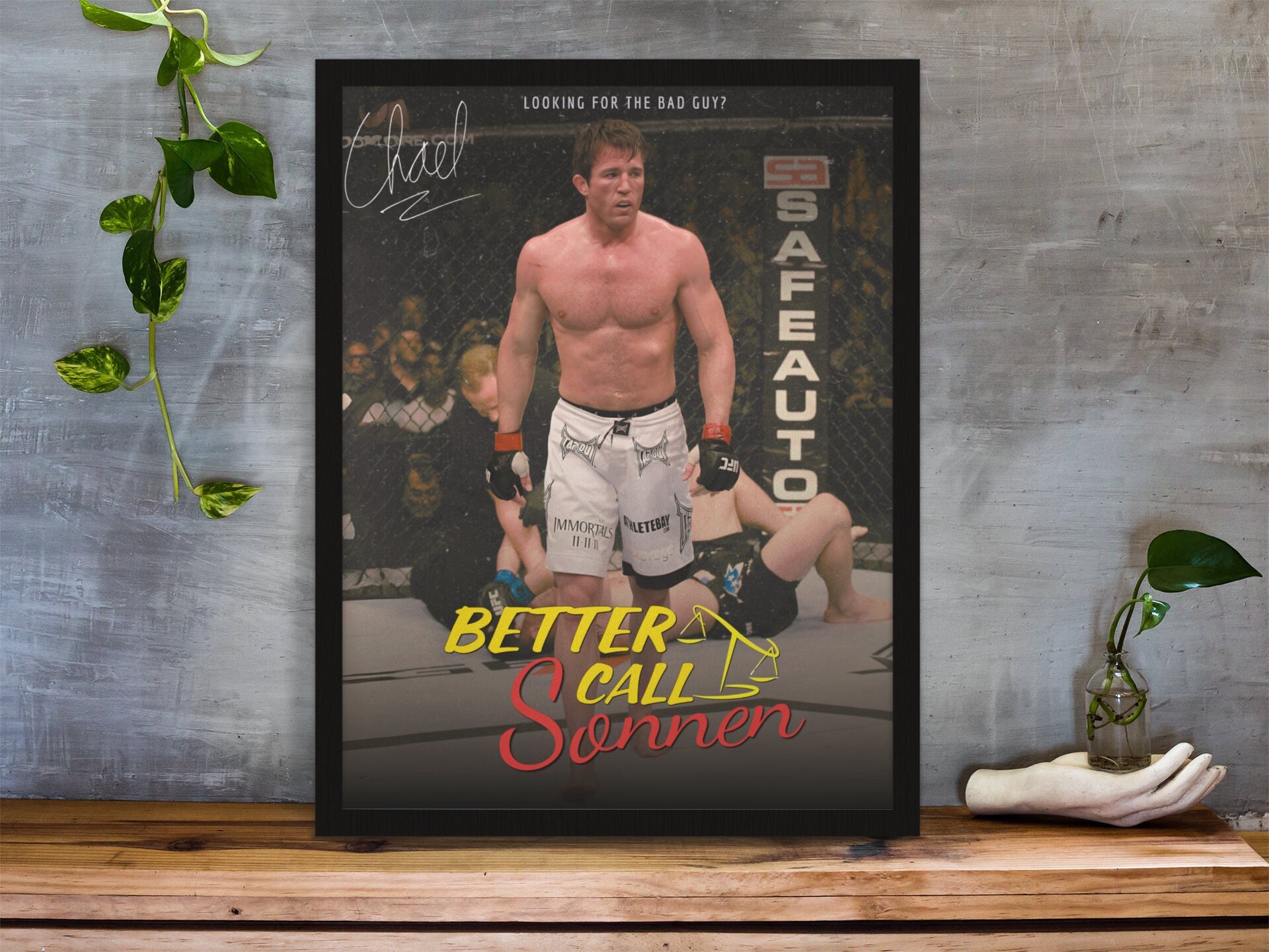 Chael Sonnen, Poster, UFC Poster, Poster Ideas, Fighter Poster, Athlete