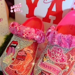 Custom Bling Crocs (PLATFORM)