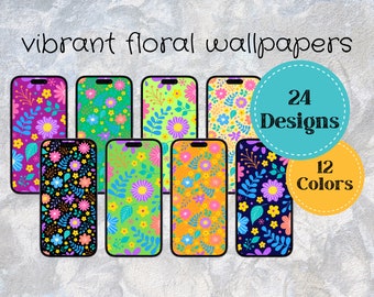 24 Vibrant Floral Wallpapers
