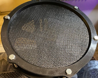 3D Printed 8" Electronic Snare Drum (Dual Zone) with Mesh Pad