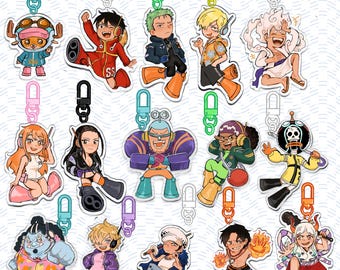 OP | Pirates Epoxy Keychains