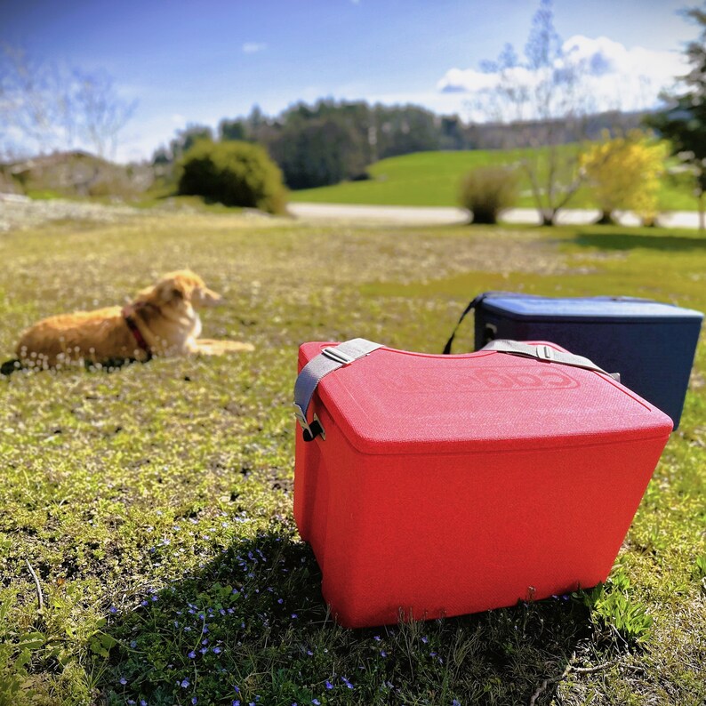 CAGOON koelbox Duurzaam, ultralicht, duurzaam, 100% made in Germany uit een fabriek bekroond met de Founder's Prize, 5 jaar garantie afbeelding 5