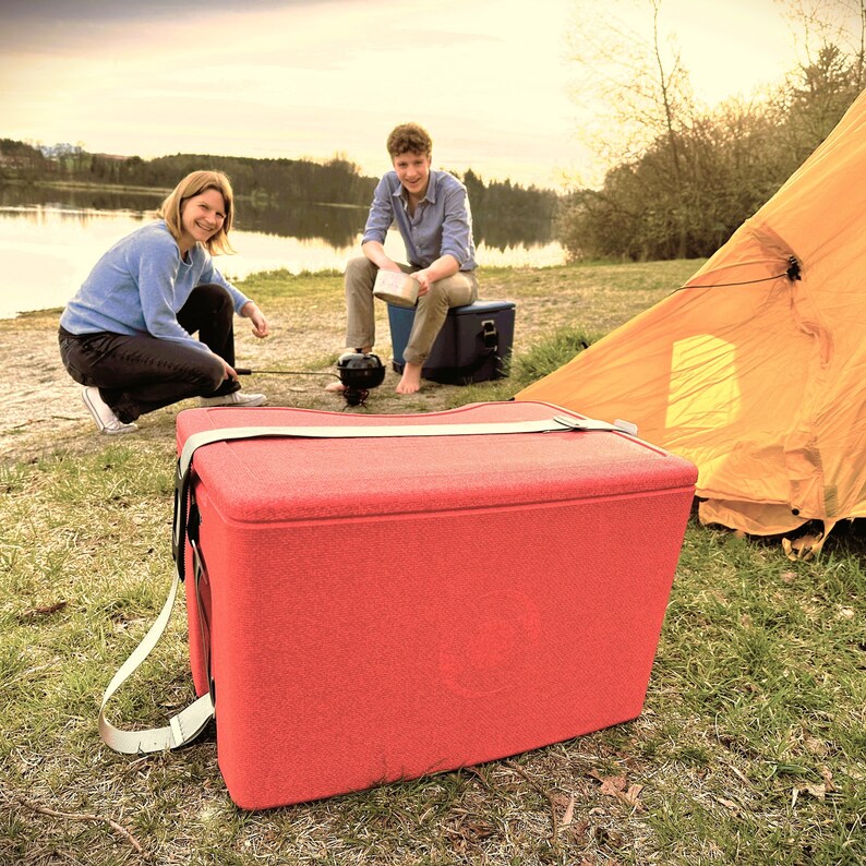 CAGOON koelbox Duurzaam, ultralicht, duurzaam, 100% made in Germany uit een fabriek bekroond met de Founder's Prize, 5 jaar garantie afbeelding 4