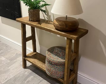Rustic console Table