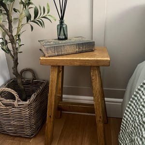 Rustic Milking Stool - Etsy UK