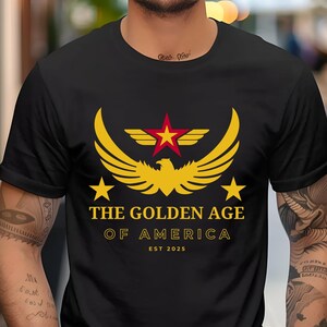 Vintage Trump Era T-Shirt: The Golden Age of America Souvenir Tee