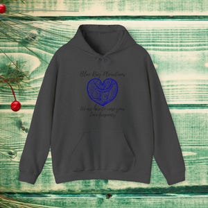 Pleiadian Hoodie: Spiritual Design Unisex Pullover, Blue Ray Pleiadian Sweatshirt, Starseed Apparel, Metaphysical Yoga Hoodie Dark Heather
