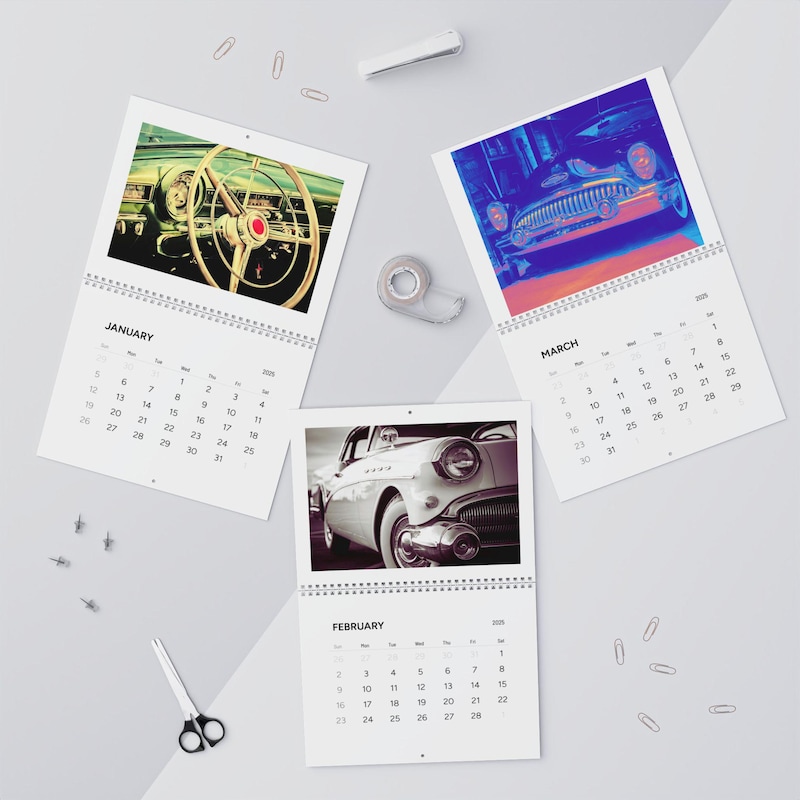 2025 Car Calendars - Etsy