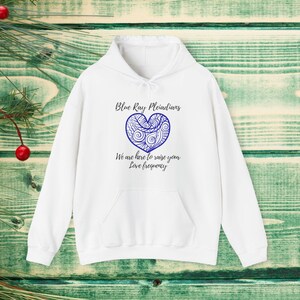Pleiadian Hoodie: Spiritual Design Unisex Pullover, Blue Ray Pleiadian Sweatshirt, Starseed Apparel, Metaphysical Yoga Hoodie White