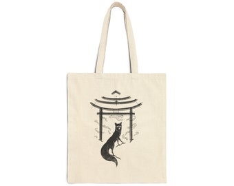 Spirit Guardian Cotton Canvas Tote Bag