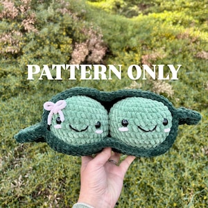 Peas in a pod crochet pattern, peas in a pod crochet amigurumi, amigurumi peas in a pod pattern, beginner friendly peas in a pod pattern