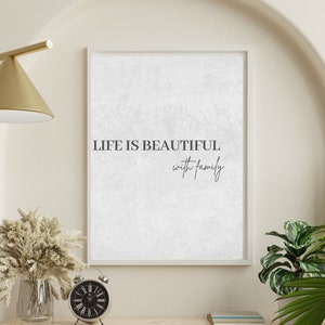 Life is beautiful with family PDF