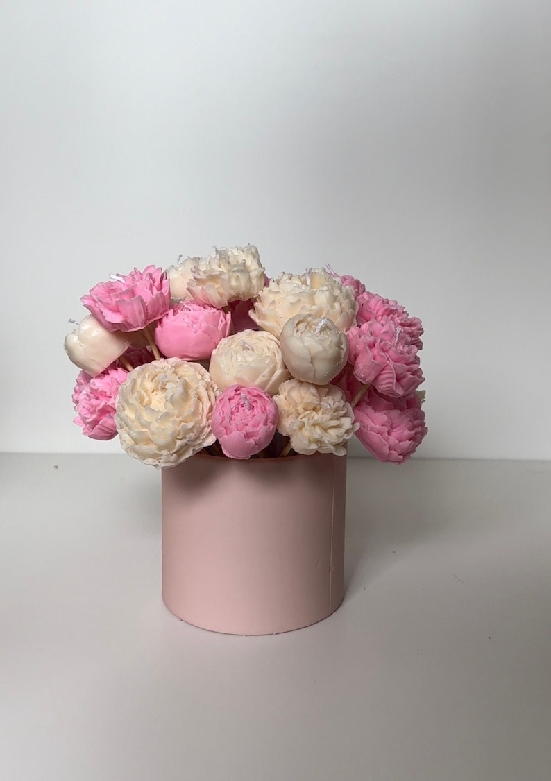 Soy Custom  Candles Bouquet