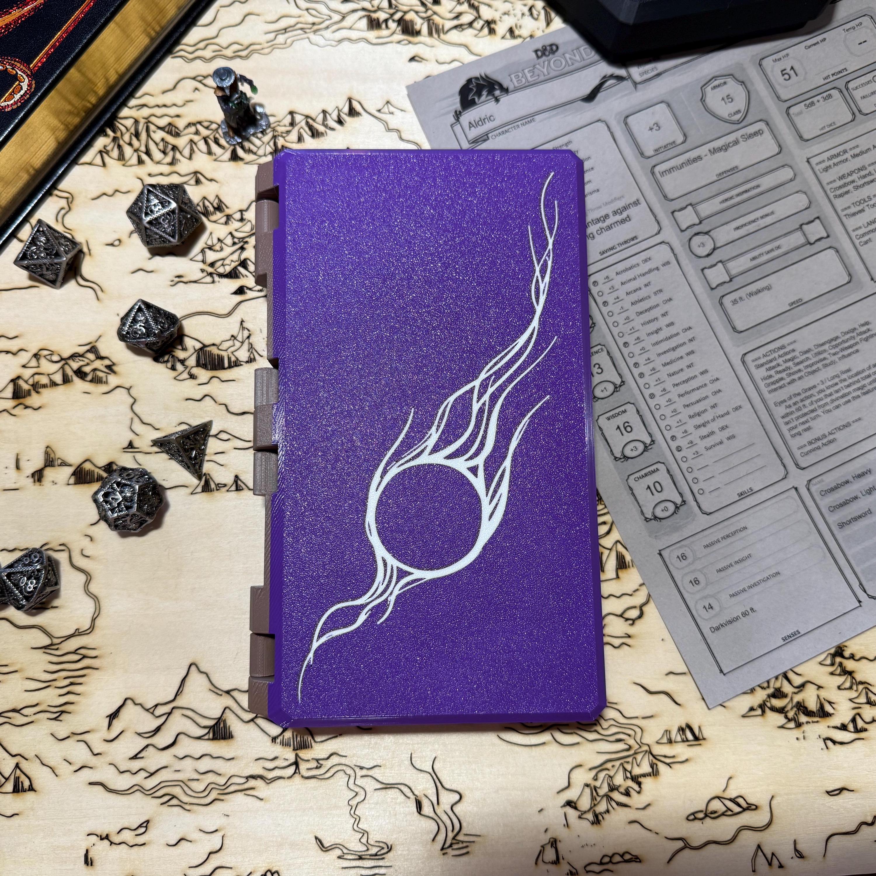 Gale Spellbook Dice Tray for Baldur's Gate 3 Fans BG3 Tome Tray Book ...