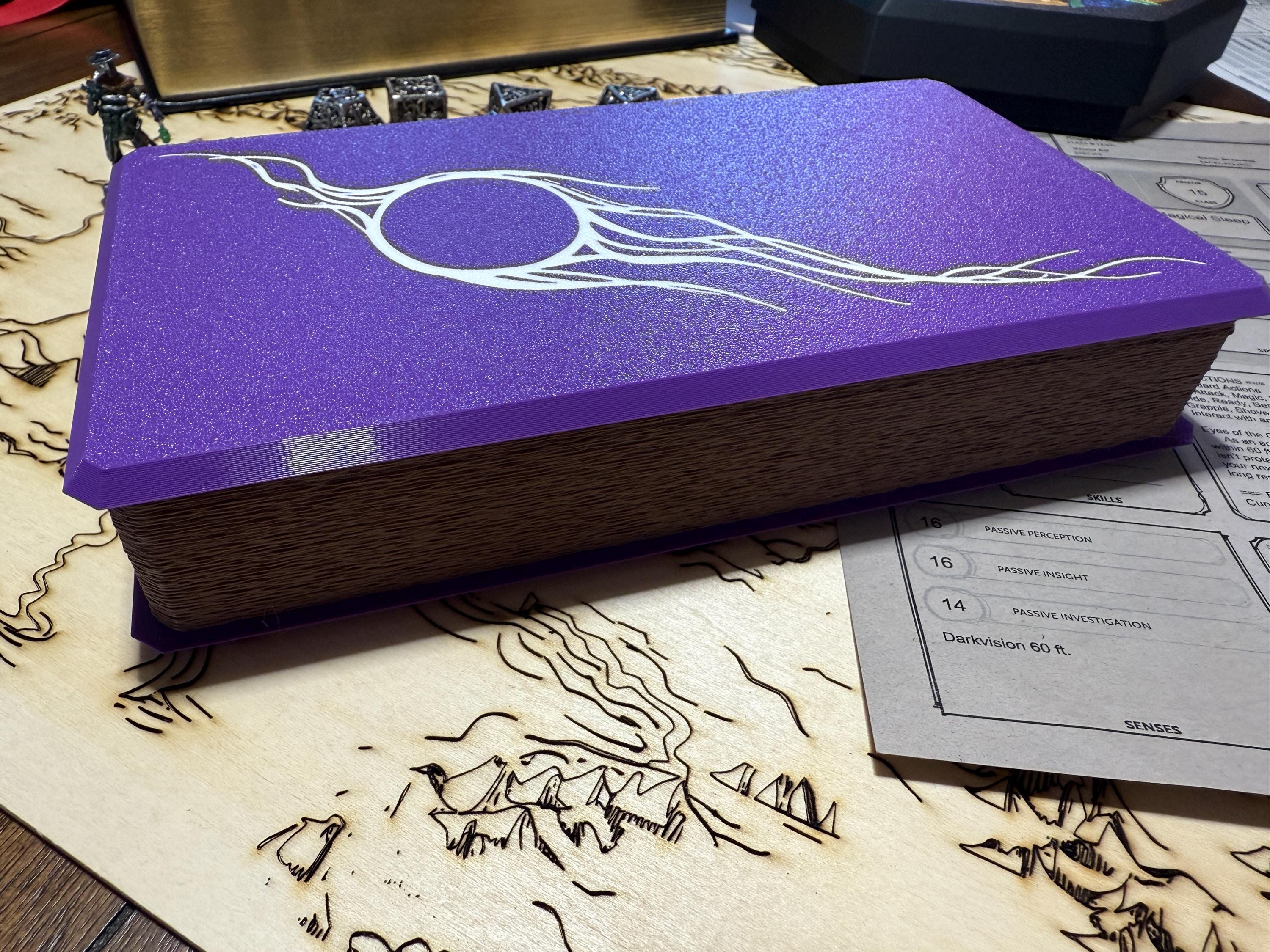 Gale Spellbook Dice Tray for Baldur's Gate 3 Fans BG3 Tome Tray Book ...