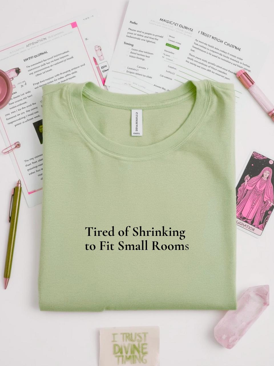 store product block Small Rooms Tee poster
