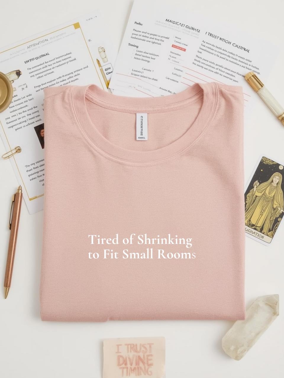 store product block Small Rooms Tee poster