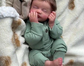 Real Ba.By Doll Weighted Adorable Newborn Baby Boy or Girl That Just Like A Real Baby gift for her And clothes for free