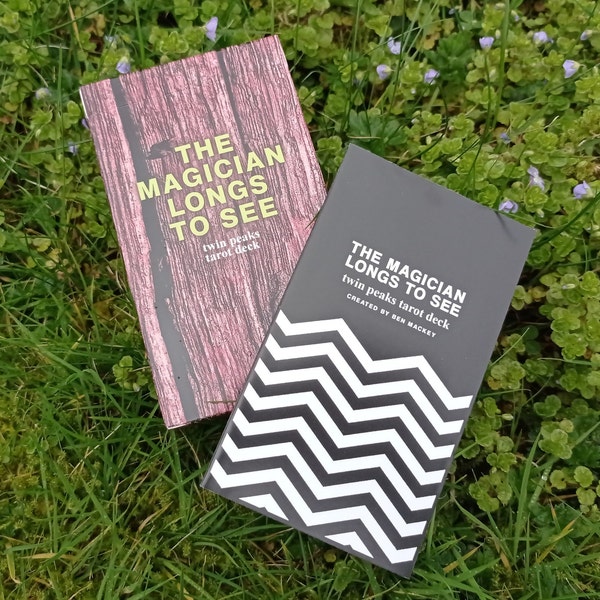 SALE - The Magician Longs to See Tarot Card Deck | Twin Peaks Inspired Tarot Cards | Limited Edition | Twin Peaks Gift for Him or Her