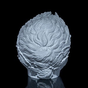 Kopf von Rom Kopfhörer Halter Kopf Statue Wohnkultur Geschenk für sie Geschenk für ihn Minimalistisches Dekor Römischer Kaiser Römisches Reich Bürodekor Bild 4