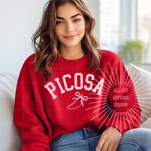 PICOSA Sweatshirt Spicy Pullover Cozy Unisex Sweater Latina Chisme Tee Trendy Latina Clothes Funny T-shirt Hispanic Mexican Fashion Tee gift