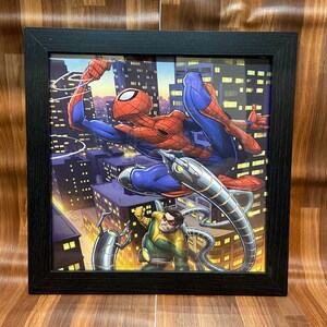 Spider-Man vs Doctor Octopus Framed Print