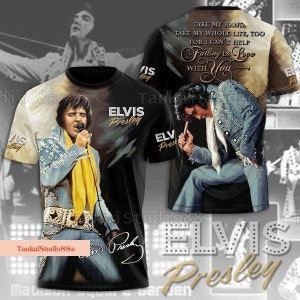 Elvis t shirt etsy hot sale