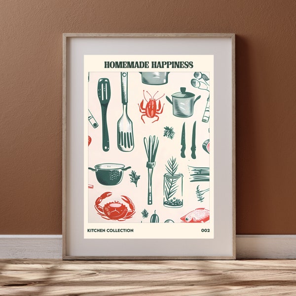 Vintage Kitchen Art - Etsy