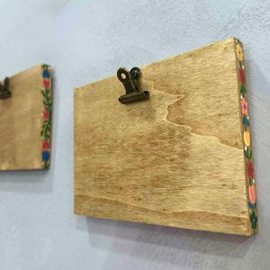 Handpainted Wooden Boho Frame
