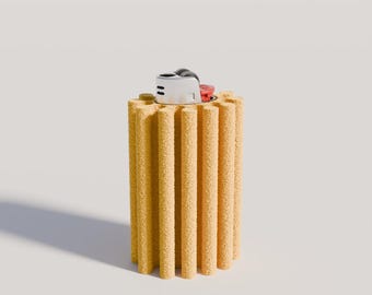 Lighter Case 006 - 3D Printed Sleeve compatible with regular Bic Lighters