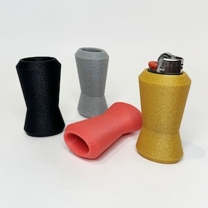 Lighter Case 002 - 3D Printed Sleeve compatible with regular Bic Lighters