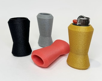Lighter Case 002 - 3D Printed Sleeve compatible with regular Bic Lighters