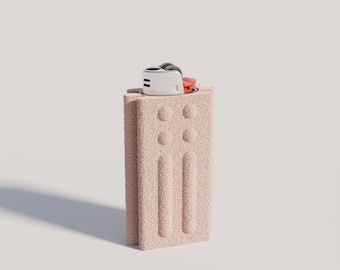 Lighter Case 004 - 3D Printed Sleeve compatible with regular Bic Lighters