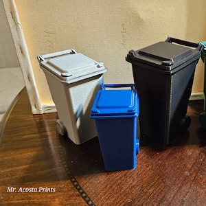 Mini Replica Desk Trashcans