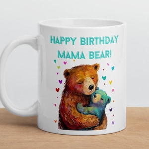 Mama Bär Tasse Geschenk für Mama Geburtstagsgeschenk für Sie Tasse Geschenke für schwangere Frauen Geschenk für sie Kaffeetasse Geschenke für Mama Geschenk für Sie
