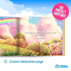 Libro de cuentos para niños personalizado sobre papá, libro para niños personalizado, libro de cuentos para dormir, libro de dibujos animados personalizado para la hora del cuento, libro de imágenes personalizado imagen 3