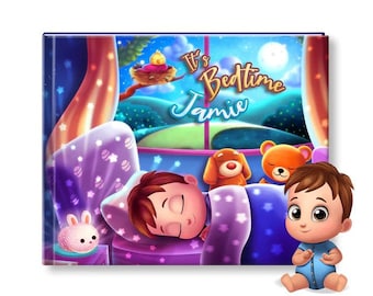 Bedtime Story Book Personalized Children's Story Book - Custom Story Book For Kids - Perfect For Ages 0-7