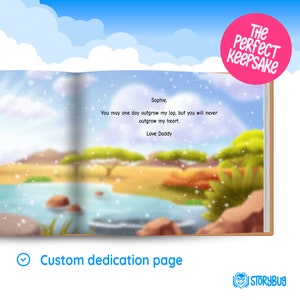 Livre d'histoires personnalisé pour enfants aventure avec les animaux du zoo, livre d'histoires personnalisé pour enfants, cadeau de 3e ou 4e anniversaire pour fils, fille ou filleul image 2