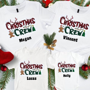 Christmas Crew Shirts 2024, Funny Christmas Family Shirts, Christmas Matching Shirts, Holiday Family Reunion Shirts, Family Christmas Shirts