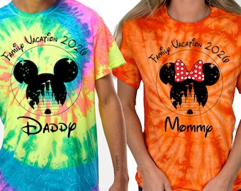 Camisetas personalizadas de vacaciones familiares de Disney, camisetas de Disney, camisetas de viaje a Disney, camisetas de vacaciones de Disney, camisetas familiares de Disney, camisetas a juego de Disney