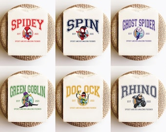 Koszulka Spiderman i Przyjaciele, Koszulka z komiksu Disneya